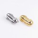Stainless steel ellipses curved face twist bag lock
