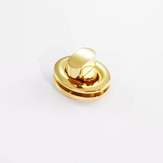 Stainless steel ellipses twist bag lock