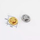 Stainless steel ellipses twist bag lock