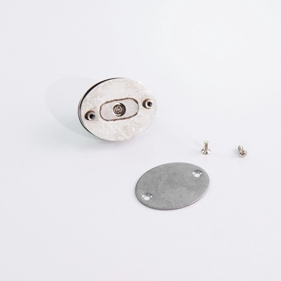 Stainless steel ellipses twist bag lock