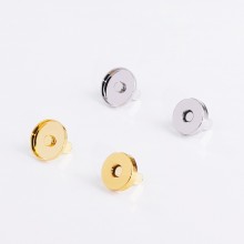 Solid brass full lid magnetic button, 20mm, 5pc/lot