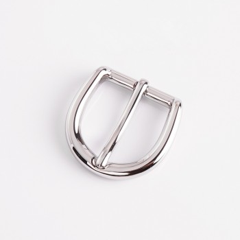Stainless steel hoof style needle waist belt buckle 25mm