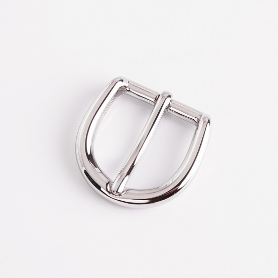 Stainless steel hoof style needle waist belt buckle 25mm