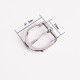 Stainless steel hoof style needle waist belt buckle 25mm