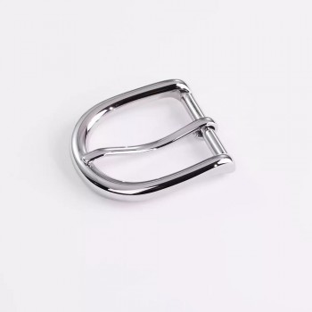 Stainless steel hoof style needle waist belt buckle 32mm 