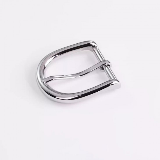 Stainless steel hoof style needle waist belt buckle 32mm 