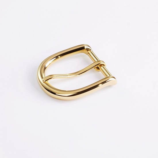 Stainless steel hoof style needle waist belt buckle 32mm 