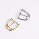 Stainless steel horse stirrup needle waist belt buckle 32mm