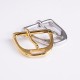 Stainless steel horse stirrup needle waist belt buckle 32mm