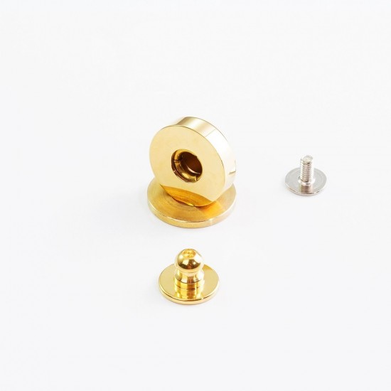 Stainless steel inner use spring bag lock
