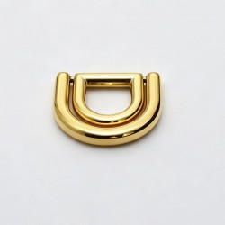 High quality stainless steel moveable double D-ring, 2pc/lot