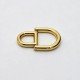High quality stainless steel moveable double D-ring, 2pc/lot