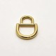 High quality stainless steel moveable double D-ring, 2pc/lot