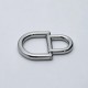 High quality stainless steel moveable double D-ring, 2pc/lot