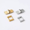 High quality stainless steel parted handle tab, 2pc/lot