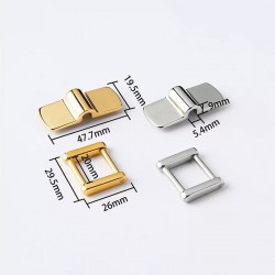 High quality stainless steel parted handle tab, 2pc/lot