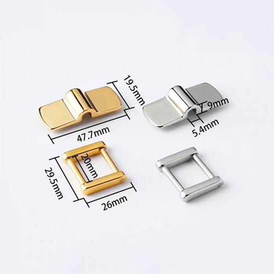 High quality stainless steel parted handle tab, 2pc/lot