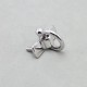 High quality stainless steel parted round handle tabs, 2pc/lot High quality stainless steel parted round handle tabs, 2pc/lot
