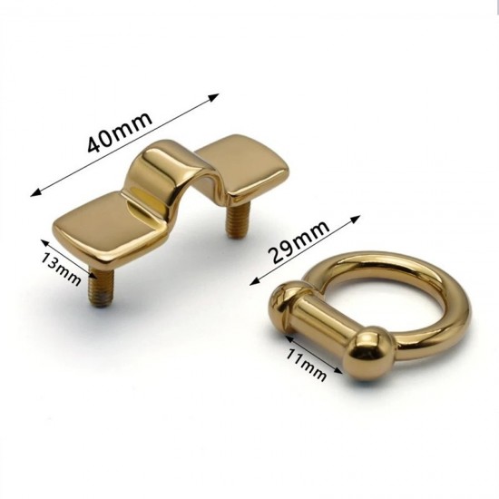High quality stainless steel parted round handle tabs, 2pc/lot High quality stainless steel parted round handle tabs, 2pc/lot