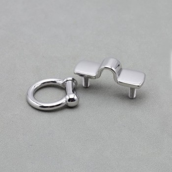 High quality stainless steel parted round handle tabs, 2pc/lot High quality stainless steel parted round handle tabs, 2pc/lot