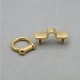 High quality stainless steel parted round handle tabs, 2pc/lot High quality stainless steel parted round handle tabs, 2pc/lot