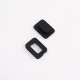 Stainless steel rectangle spring latch bag lock