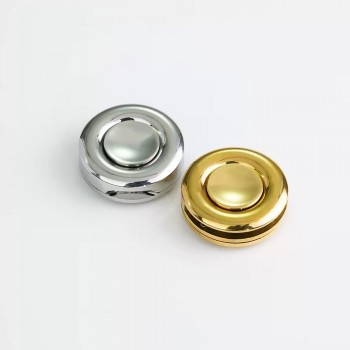 Stainless steel round spring latch bag lock