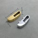High quality stainless steel spring bag tabs, 2pc/lot High quality stainless steel spring bag tabs, 2pc/lot