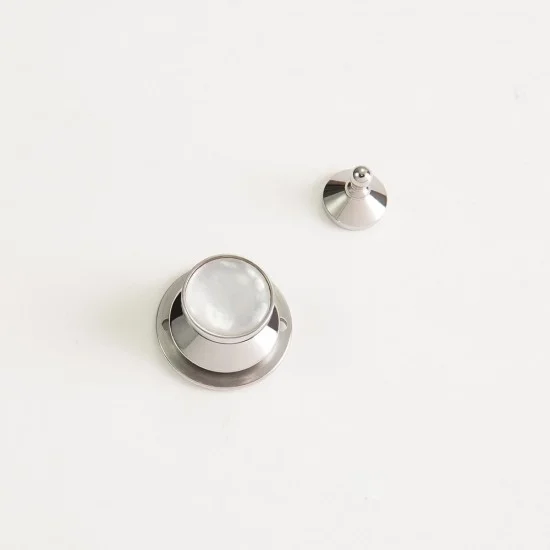 stainless steel, spring, press, shell, bag lock