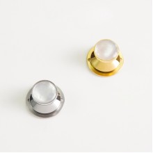 Stainless steel spring press shell bag lock Stainless steel spring press shell bag lock