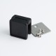 Stainless steel square clamp bag lock
