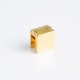 Stainless steel square clamp bag lock