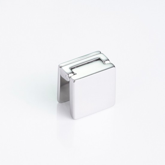 Stainless steel square clamp bag lock