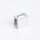 Stainless steel square clamp bag lock