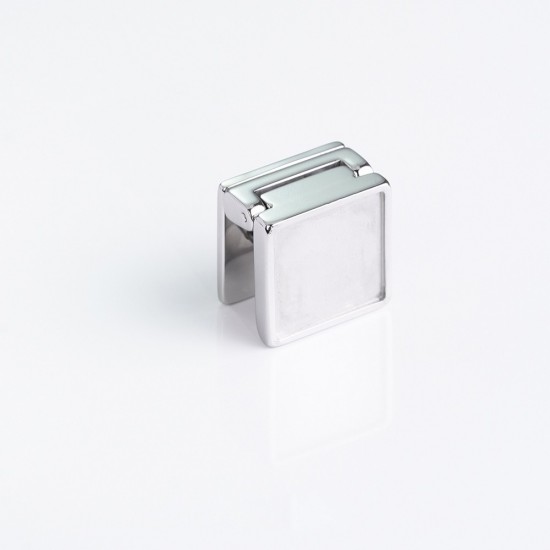 Stainless steel square clamp bag lock