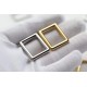 Stainless steel square buckle 4pc/lot, 10mm, 12mm, 15mm, 20mm, 26mm