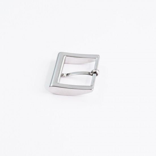 Stainless steel square thick needle waist belt buckle 35mm