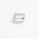 Stainless steel square thick needle waist belt buckle 35mm