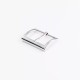 Stainless steel square thick needle waist belt buckle 35mm
