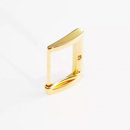 Stainless steel square thick needle waist belt buckle 35mm