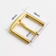 Stainless steel square top edge curved needle waist belt buckle 30mm, 2pc/lot