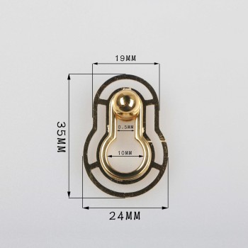 Stainless steel stud hook lock