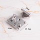 Stainless steel suitcase lock