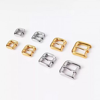 High quality stainless steel thick round corner needle buckle, 4pc/lot