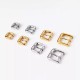 High quality stainless steel thick round corner needle buckle, 4pc/lot High quality stainless steel thick round corner needle buckle, 4pc/lot