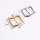 Stainless steel thick thread square needle waist belt buckle 32mm 