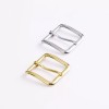 Stainless steel thin thread square needle waist belt buckle 32mm 