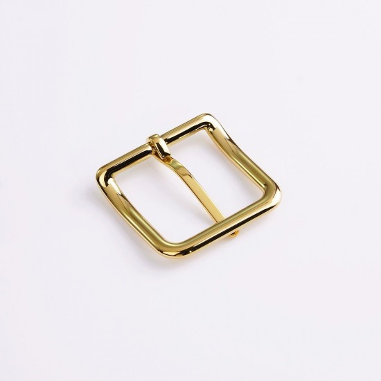 Stainless steel thin thread square needle waist belt buckle 32mm 