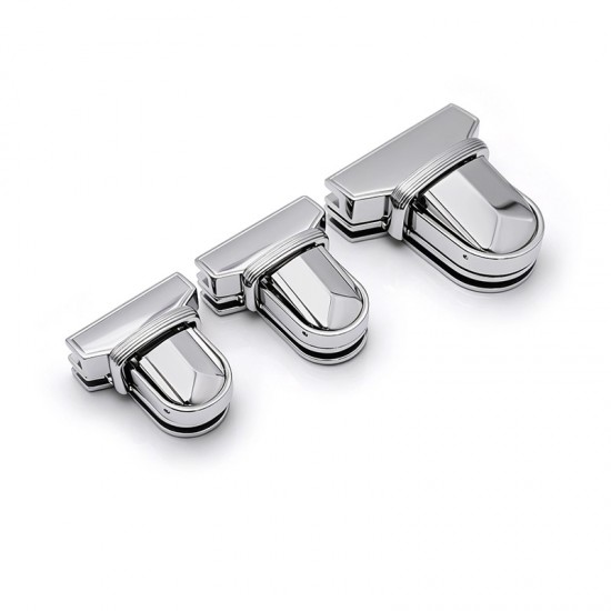 High quality stainless steel tongue latch bag lock