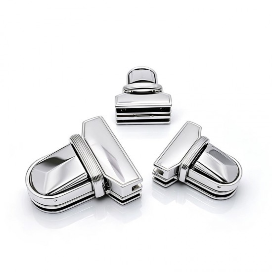 High quality stainless steel tongue latch bag lock